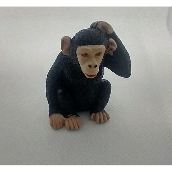 Yowie Chimp Chimpanzee Animal Mini Figure Figurine Collectible Toy EUC - Picture 12 of 13